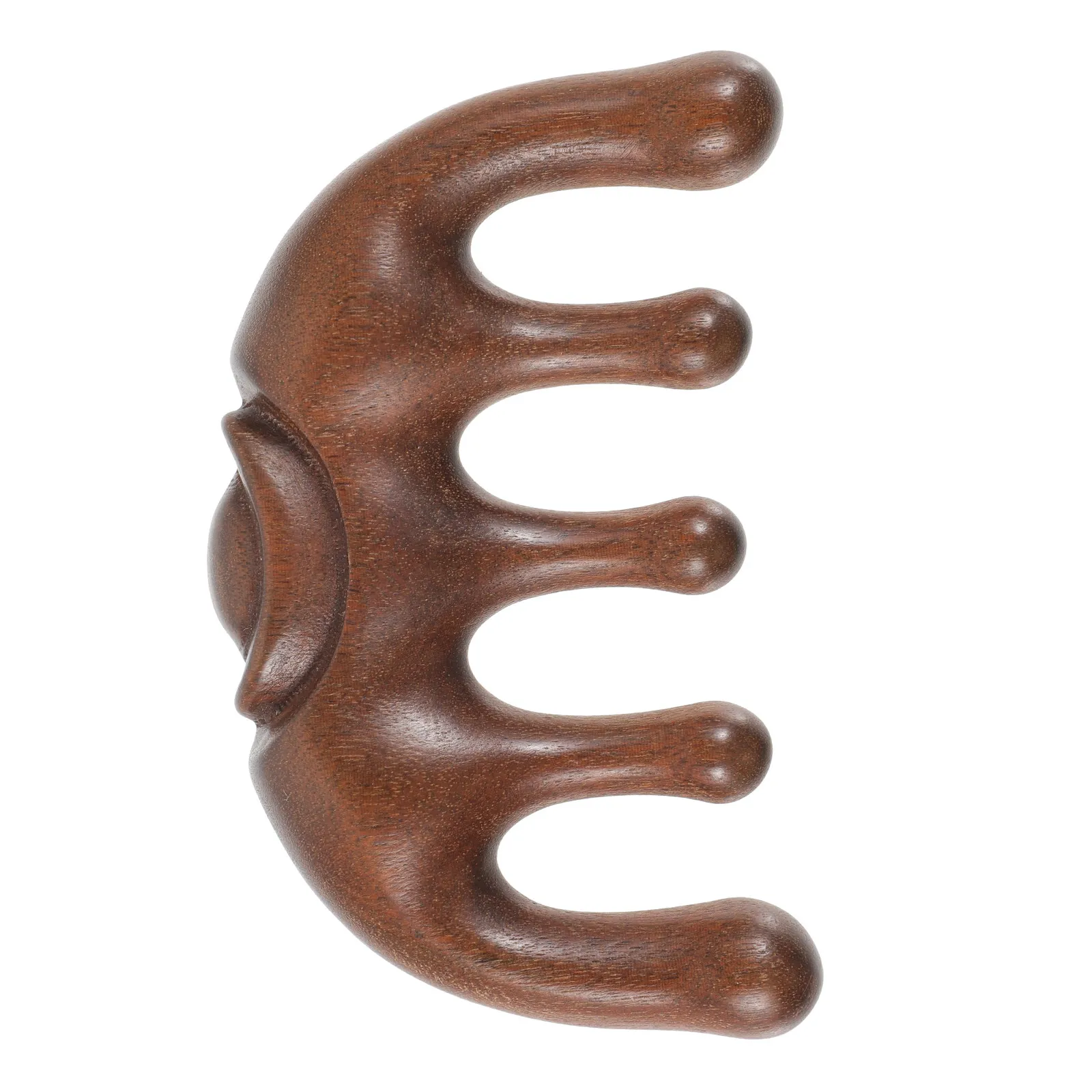 

Натуральная расческа из сандалового дерева с широкими зубьями для массажа кожи головы, снятия головной боли, распутывания волос и эргономичного использования