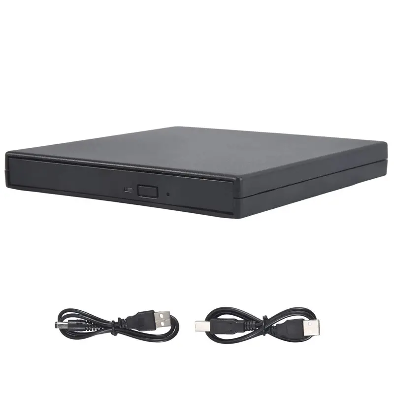 

A76K 12.7Mm External DVD Enclosure USB 2.0 External DVD/CD-ROM Case For Laptop Desktop PC Optical Disk Drive SATA To SATA