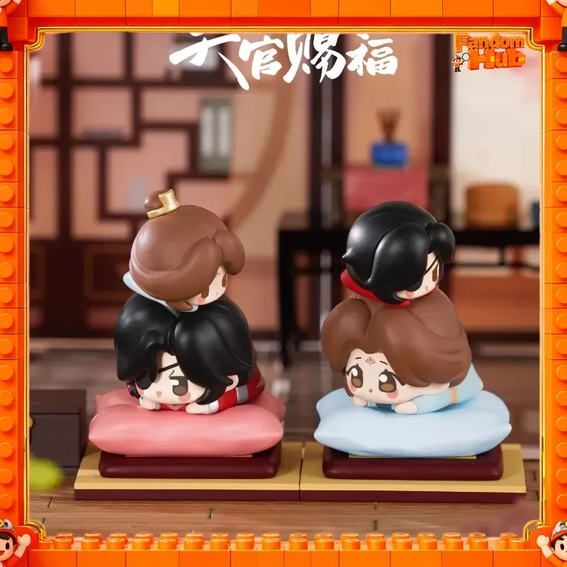 صندوق أعمى أصلي من Heaven Offcial'S Blessing Tian Guan Ci Fu - هدية لعبة X IE Lian، Hua Cheng، San Lang، Feng Shi القابلة للجمع