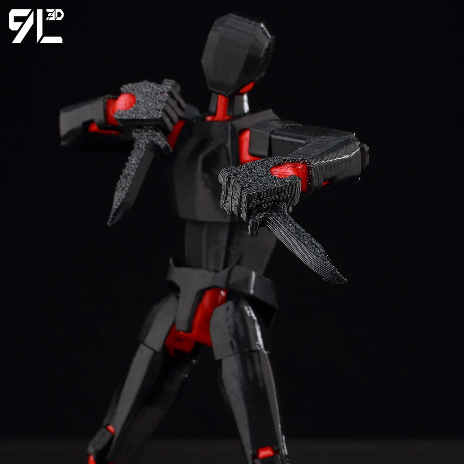 Weapons Pack 3.0 for 9L3D Lucky13 T13 Dummy13 Action Figure Titan13 3D Printed Armory Expansion Set Battle Collectible Toys