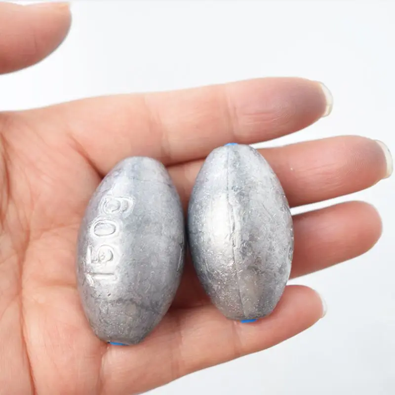 Drop-Shaped Fishing Sinker of Lead Pendant  Water Droplet Shaped Fishing Sinkers