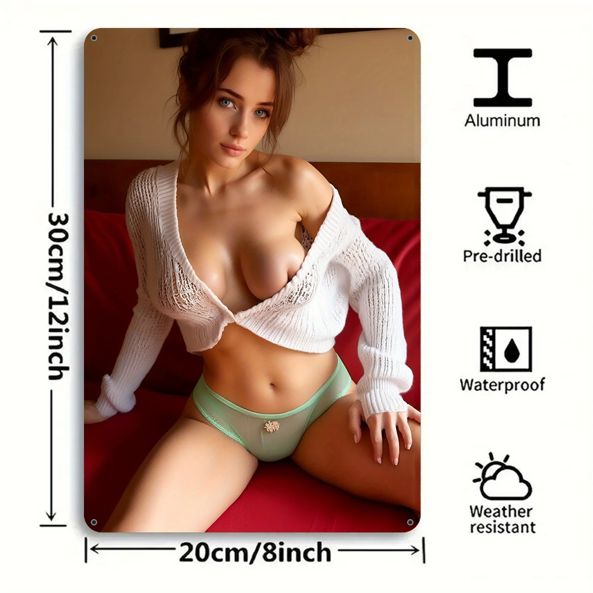 Vintage Style Metal…