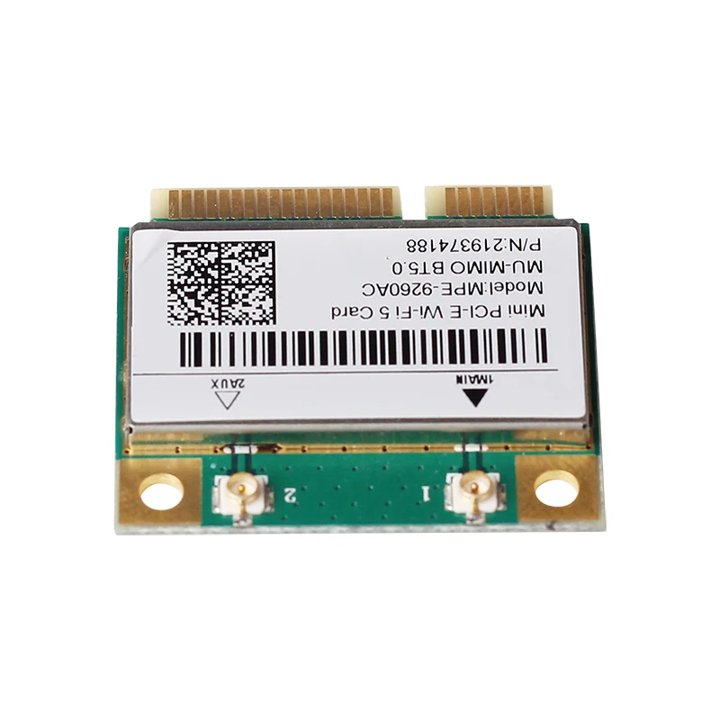 Mini pcie Wifi Adapter for 9260 9260HMW 2.4G/5GHz Bluetooth 5.0 802.11AC Wireless Network Card Better than 7260hmw