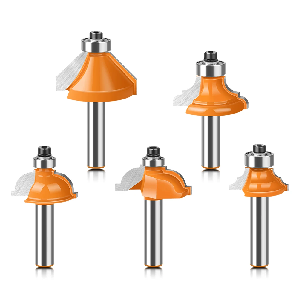 1pc 8mm Shank Double R Wire Router Bit Convex Sensitive Router Bit Bevel Router Bit 45 Degree Bevel Router Bit Bevel Router Bit