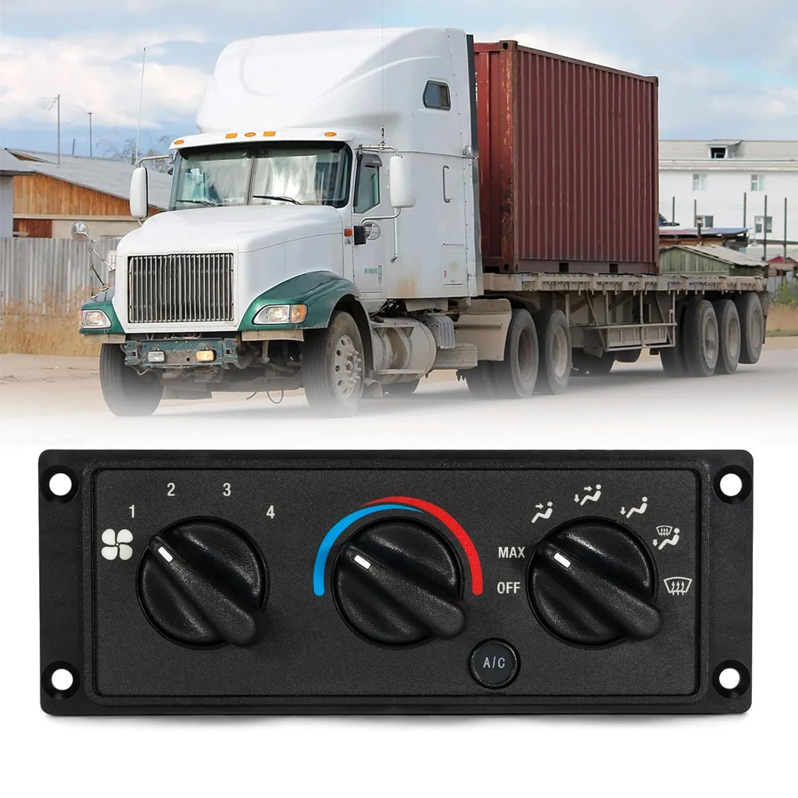 Panel de control de temperatura climática A/C para reemplazo internacional 2000-2020 9100 9200 9400 9900 # 3518702C93 3518702C92 703460AT