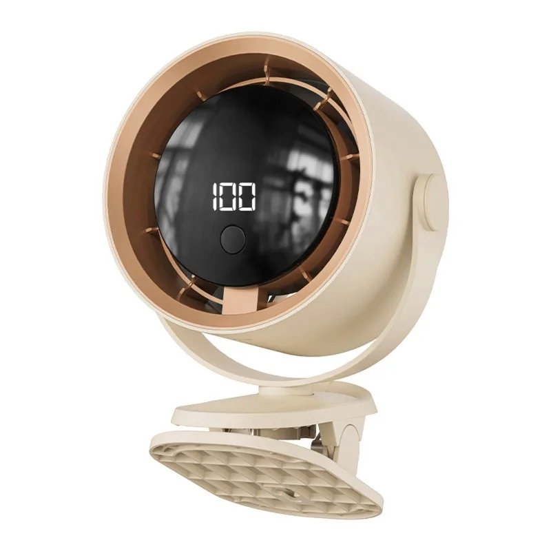 A97T Usb Multi Functional Rotating Fan Adjustable Silent Ventilation Fan Wireless Portable For Desktop Office