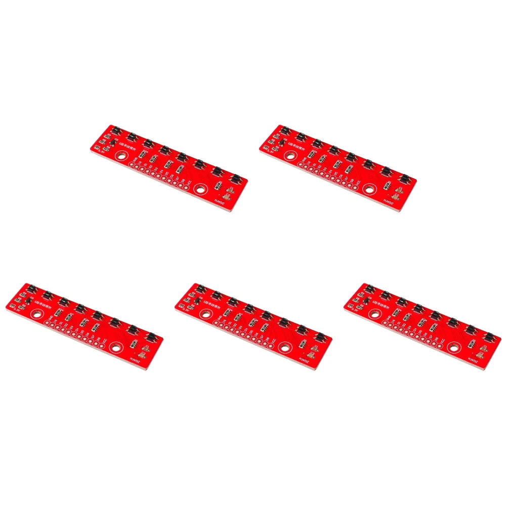 8 Channel IR Tracking Sensor Module 8 CH Infrared Line Track Trace Detect Detection Board DIY Detector for Arduino Smart Car