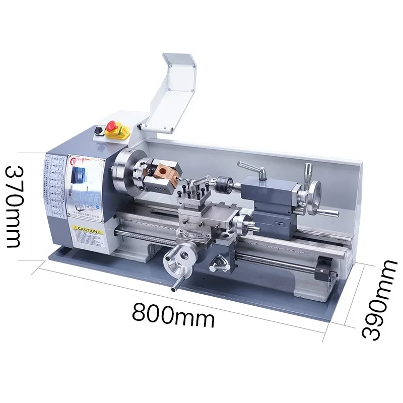 Pipe Lathe Punching Light-Duty Vehicle Bed Billiard Cue Repair Machine V210 Brushless Machine