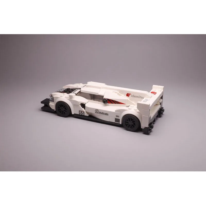 MOC-109334 Neue Klassische RT24 Stadt Sport Rennwagen Baustein Modell 303 Teile Jungen kinder Geburtstag Baustein Spielzeug Geschenk