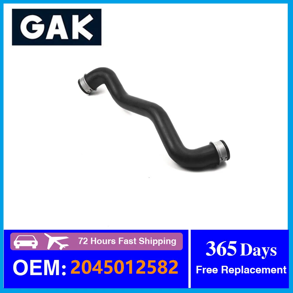 

GAK Brand A2045012582 2045012582 Coolant Water Hose Pipe For Mercedes Benz C/E 200 250 Car Accessories Water Tank Radiator Hose