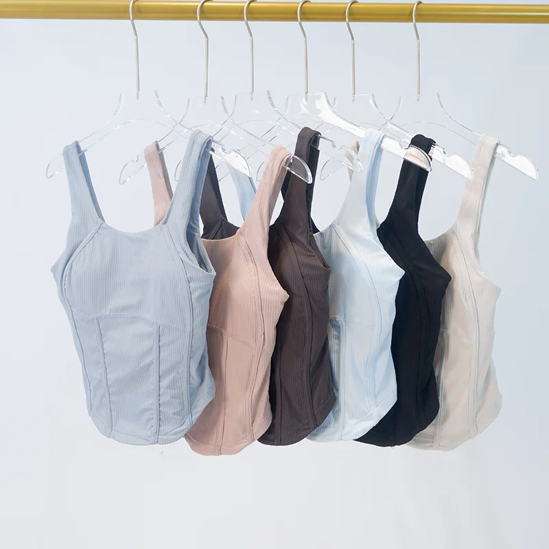 Soutien-gorge de sport rembour - Tank Top Ribbed avis et prix
