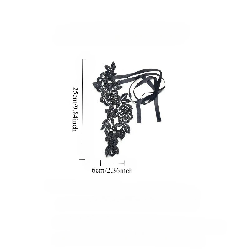 Sexy Fetish Lingerie Accessories For Fine Women Body Elegant Lace Floral Embroidered Feet Anklets