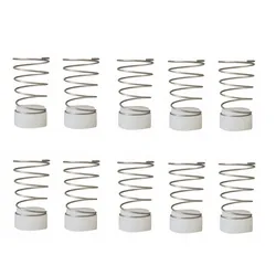 10 Sets Foot Protector Rubber Seal Pads Spring Set For 65 Type Air Compressor Check Valve-Element Pump Springs/Replacement Parts
