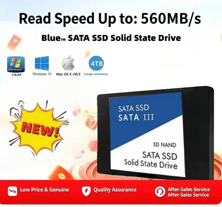 2026 1 do 2 do SSD SATAIII 2.5 Dysk SSD wewnętrzny Szybki transfer danych do laptopa PC Mac