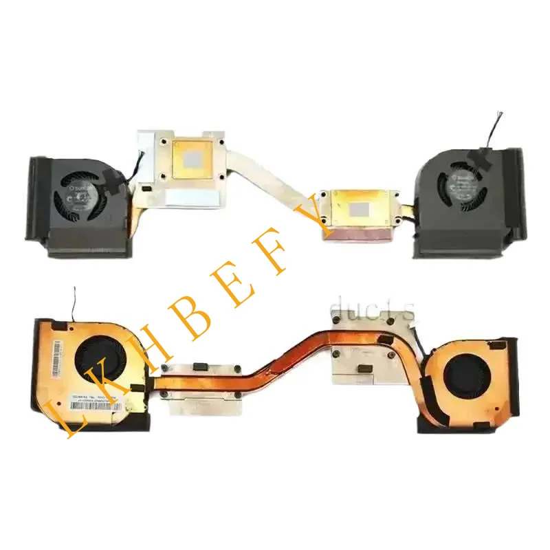 

" New laptop for P50 P51 CPU fan heatsink radiator 00ny520 00ur800 00nywish contacting Lesser