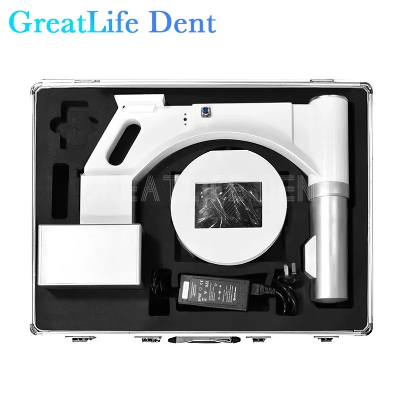 Greatlife Dent 80kv Medische Draagbare Röntgenmachine Orthopedische Fluoroscopie Detectie Veterinaire Huisdieren Hond X Ray Sensor Scanner