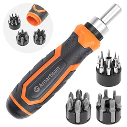 22 in 1 multi head ratchet screwdriver, Phillips screwdriver