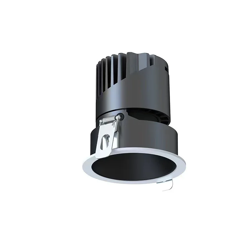 

Hill spotlight without main light, living room lighting embedded, anti-glare wall washing narrow side spotlight