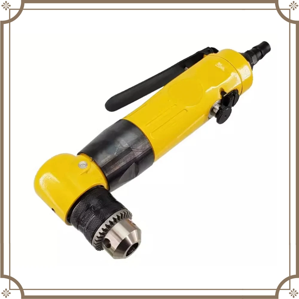 90 Degree Elbow Pneumatic Drill L-Type Right Angle Air Drill Reversible Corner Air Drill For Narrow Space Drilling Auto Hardwar