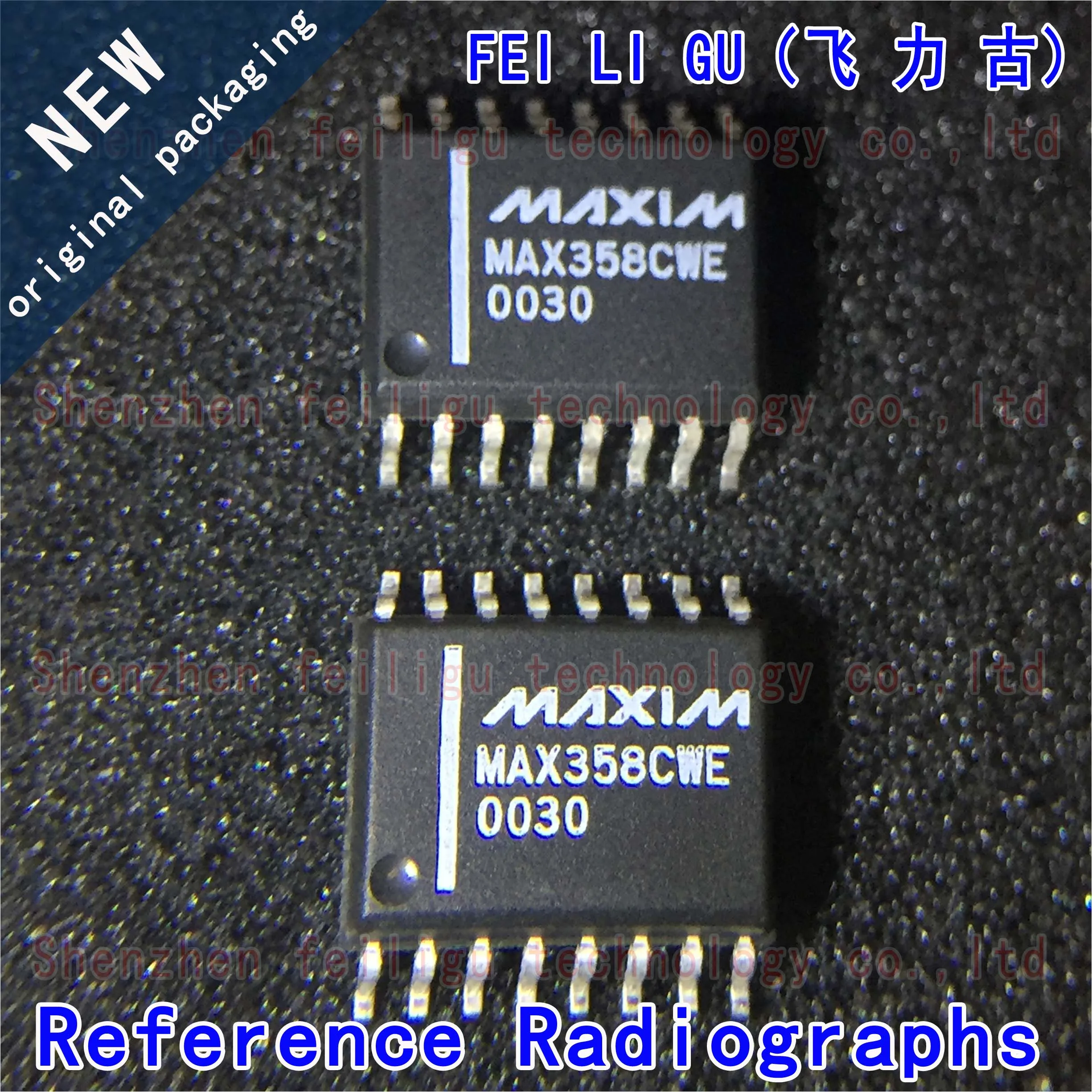 MAX358CWE + T MAX358CWE MAX358 paquete: SOP16 interruptor analógico/multiplexor chip, 1 ~ 30 piezas, 100% nuevo y original