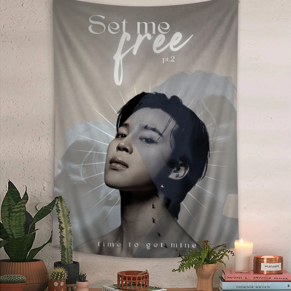 لطيف صبي J-jimins الكرتون نسيج ، غرفة المعيشة ، المنزل ، ديكور النوم ، إنز #3