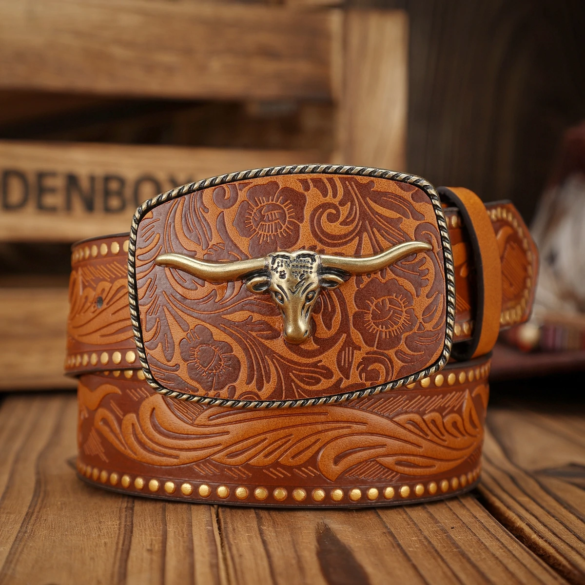 حزام PU على الطراز الغربي مناسب لكل من الرجال والنساء، على الطراز البوهيمي والرجعي، مثالي للنزهات اليومية غير الرسمية