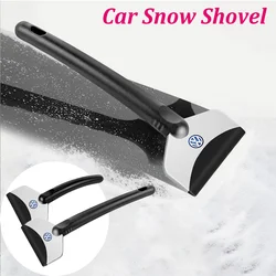 Car Snow Shovel Winter Windshield Defrosting Ice Scraper Tool For VW R line Golf 7 Passat Tiguan Scirocco GTI Car Accessories