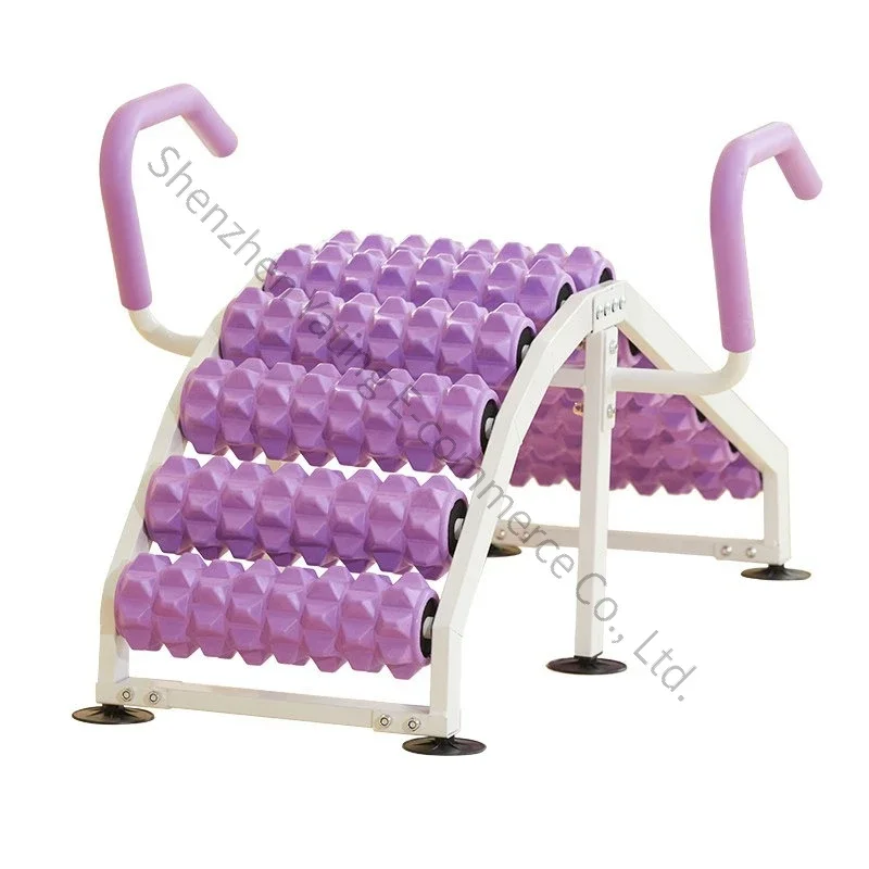 New Yoga Wheel Muscle Relaxation Lumbar Soother Pilates Slim Legs Full Body Stretch Massage Open Back Lower Waist Stretcher