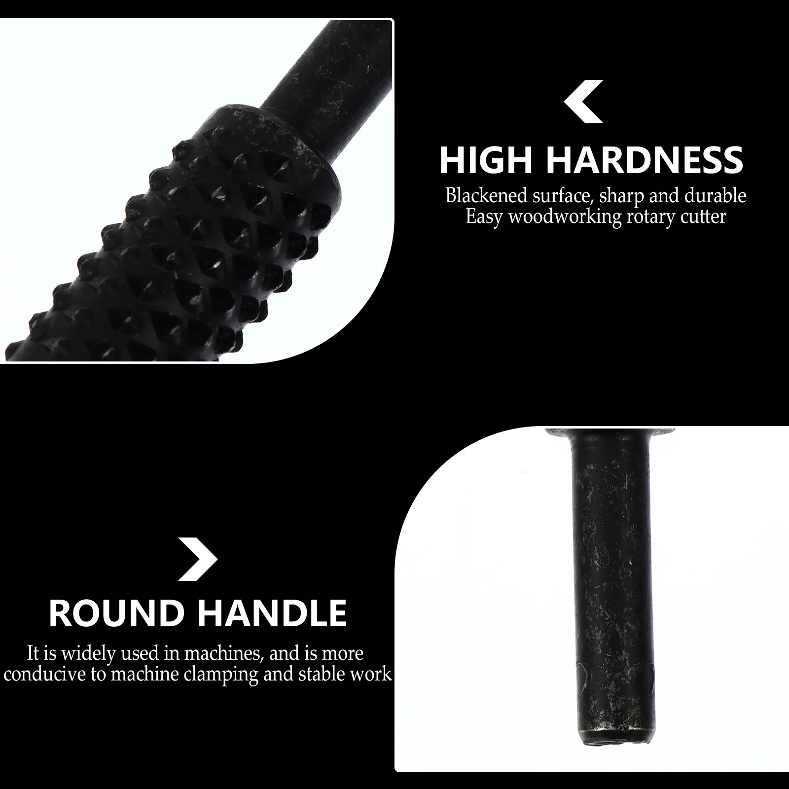 

Rotary File Set 5 Combinations for Electric Drill Grinding Tool Durable Quality Stainless Steel Polishing Drill Bit