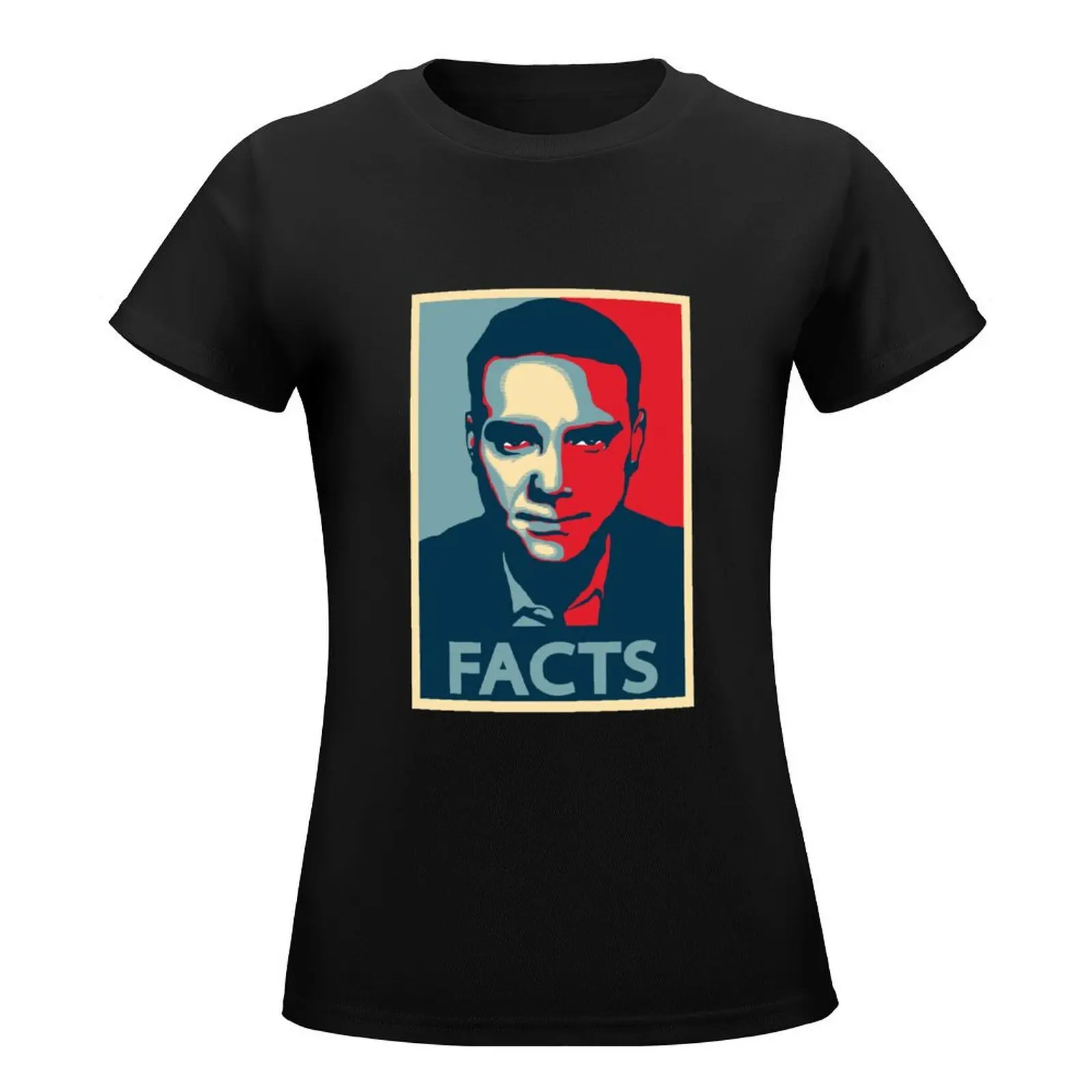 Vintage Ben Shapiro Facts Portrait Fans Men Women T-Shirt animal print shirt for girls summer top tops tees Woman clothes