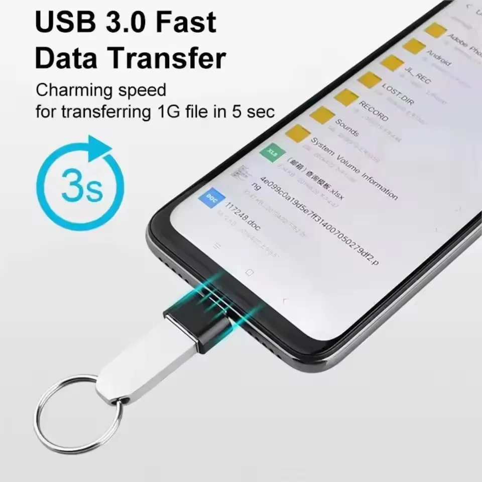 Mini Type C to USB Adapter 3.0 USB-C Male OTG A Female Data Connector For MacBook Pro iPad Mini 6/Pro MacBook Air Type C Device - view 6