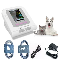 Contec-Monitor Digital de presión arterial para Veterinario, equipo de nuevo estilo 08A-VET, manguito NIBP, para perro y gato