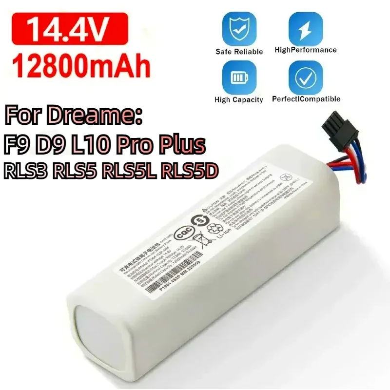 Originalr ersatz P2008-4S2P-MMBK batterie für dreame f9 d9 l10 pro plus rls3 rls5 rls5l rls5d zubehör teile batterie