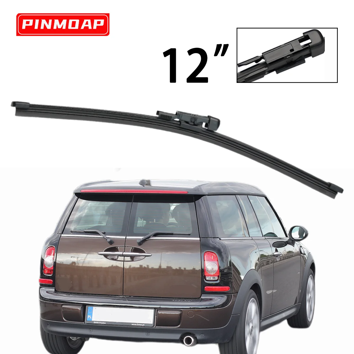 

1 шт. 12-дюймовый задний дворник для Mini Clubman R55 2007-2014 годов, щетка заднего стеклоочистителя, автомобильные аксессуары