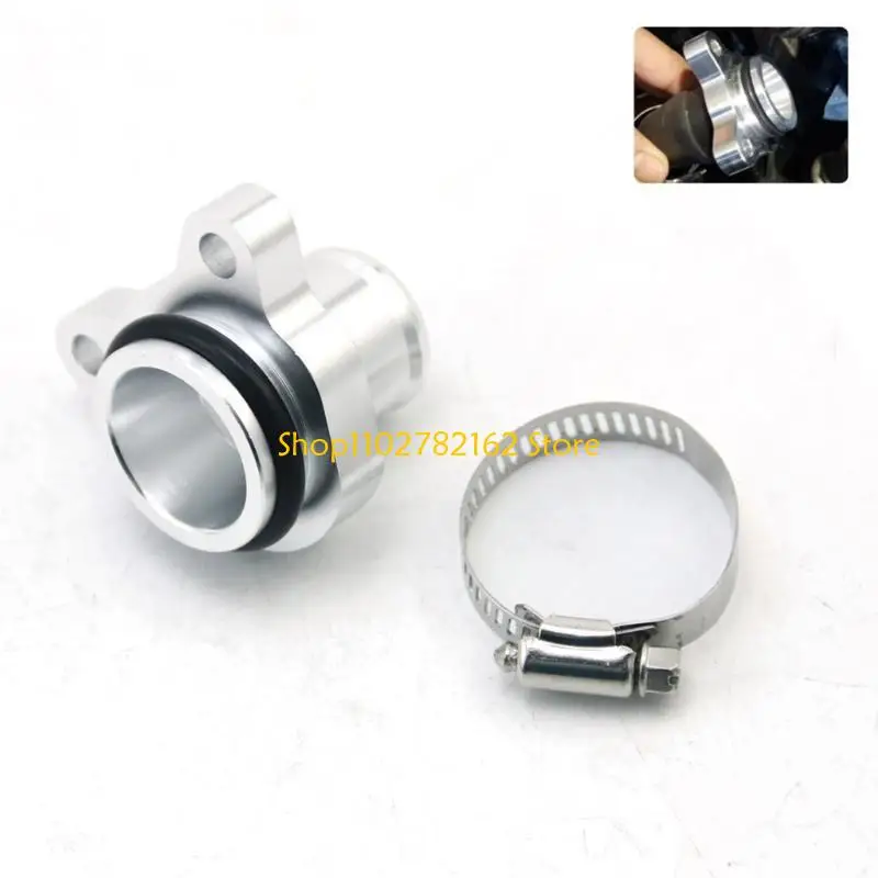 

547B Aluminum Water Pipe Clamp Connector Radiator Hose Joint Adapter Suitable for 335i Efficient Car Engine Cooling Solution