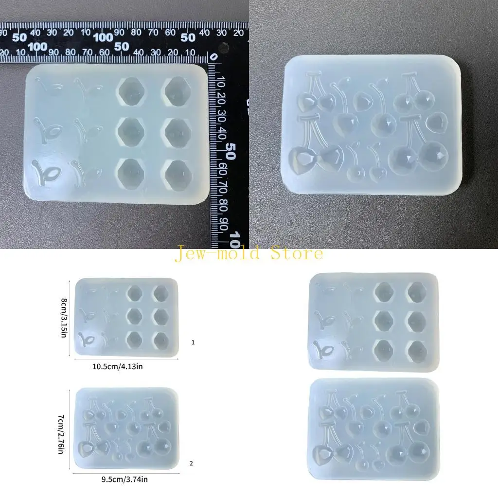 

C71b Силиконовая помадка набор плесени универсальная вишневая шоколадная плесень легко чистить