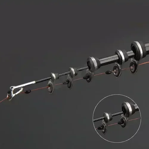 Imagen 2 del producto 2,7 M 3,6 M 4,5 M 5,4 M 6,3 M 7,2 M caña de pescar telescópica de carbono caña ultraligera señuelo carpa viaje océano caña de pescar giratoria