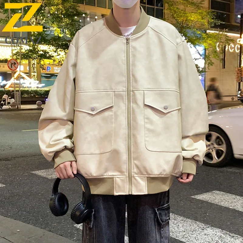 

COMXZ многофункциональная мужская куртка с бейсбольным воротником, ветрозащитное пальто для приключений на открытом воздухе, комфортная легкая осенняя новая одежда для путешествий