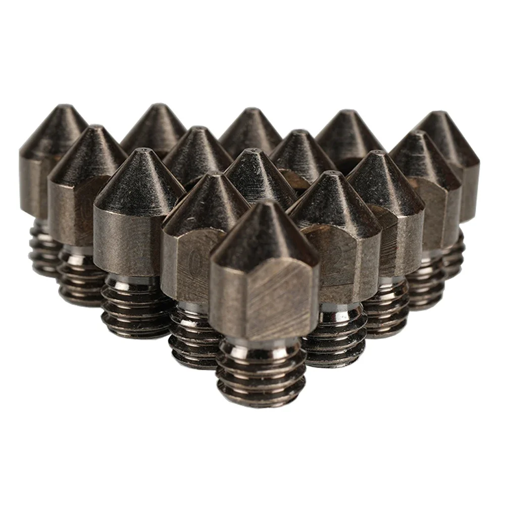 2/5/10PCS MK8 Düsen aus gehärtetem Stahl 0,2 0,4 0,6 0,8 1,0mm M6 Gewinde 1,75 MM Filament für 3D-Drucker Hotend CR10 Ender3 – Detail 2