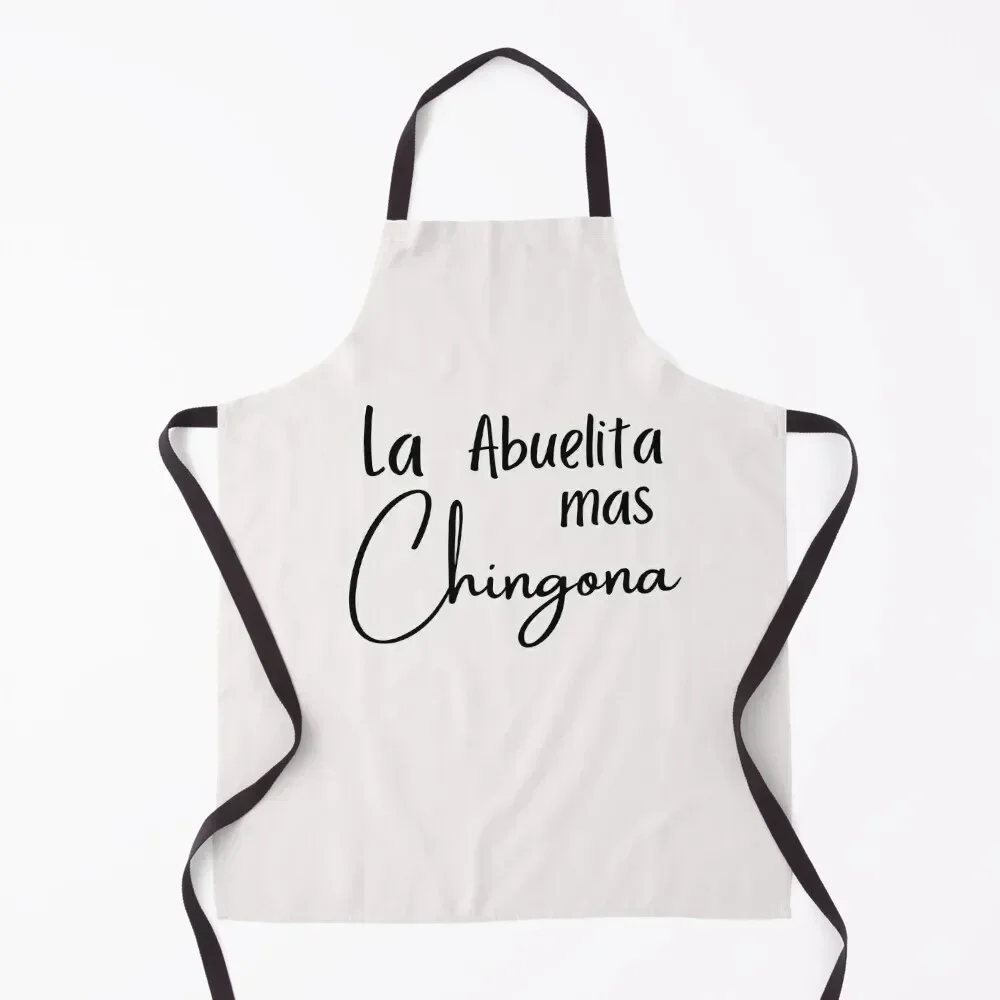 La Abuelita mas chingona shirt, Funny Spanish Grandma Shirt, Chingona Shirt, Latina Grandma, Spanish Apron