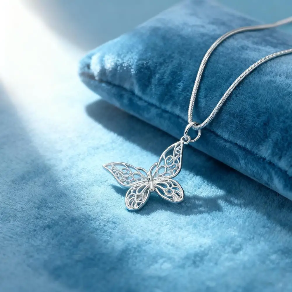 

Модное ожерелье из стерлингового серебра 925 пробы на заказ, уличное универсальное ювелирное изделие для женщин, подарок на свадьбу, аксессуар «сделай сам»