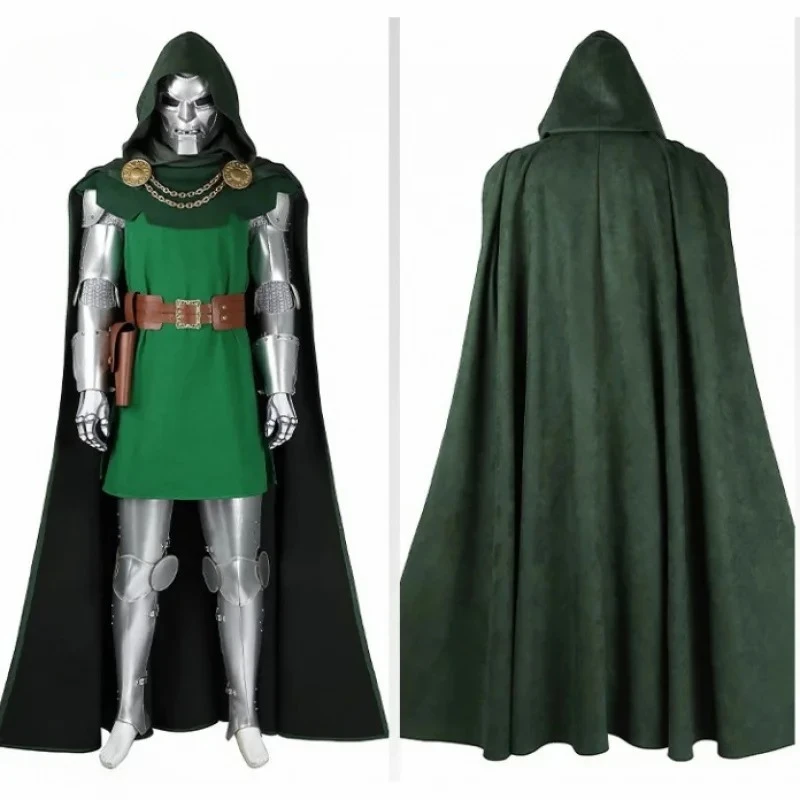 Фантастический костюм для косплея Four Doctor Doom Victor Von Doom, полный комплект, наряд для ролевых игр на Хэллоуин, мужской костюм HERO Cos