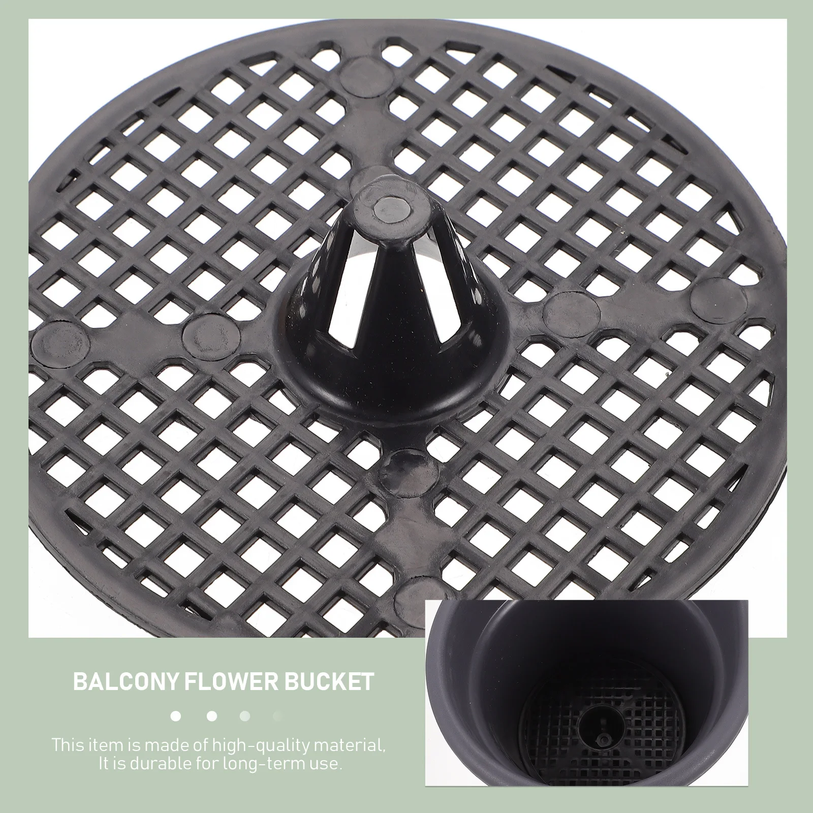 

Hanging Flowerpot Balcony Fence Planting Bucket Perfect for Adding Color and Natural Beauty to Interior Spaces