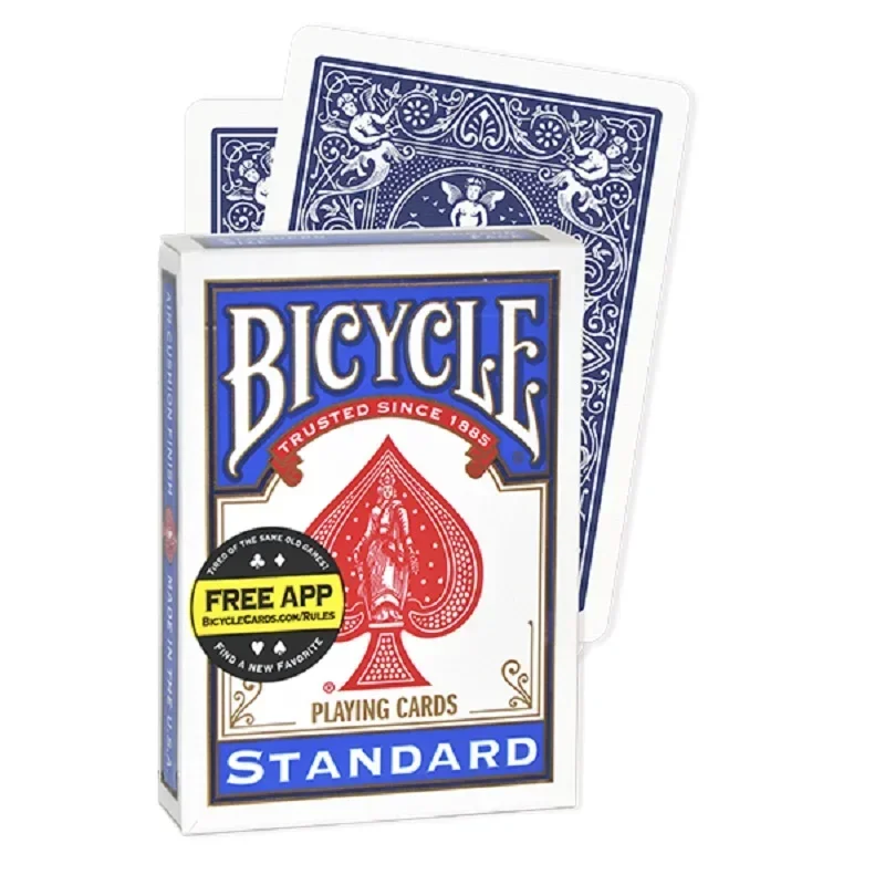 Bicycle Double Rider Back Playing Cards Blue Gaff Deck USPCC Poker Collection Entertainment