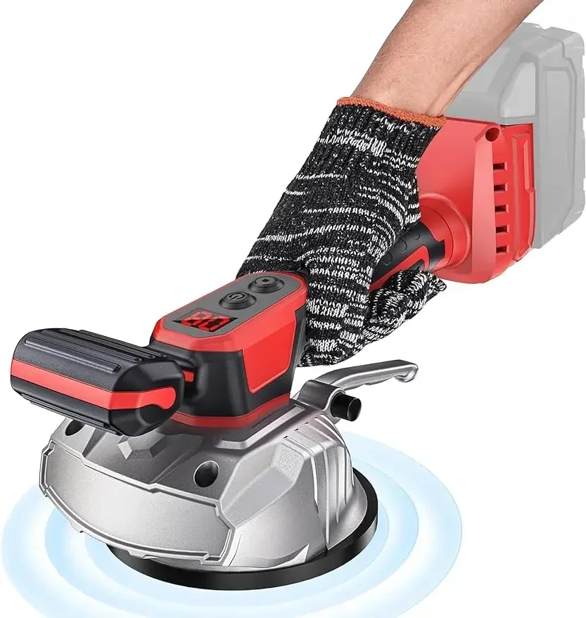 

Cordless Tile Vibration Leveling Machine,for Milwaukee 18V Max Battery Portable Tiler Vibrator Tool with 8 Adjustable Speed