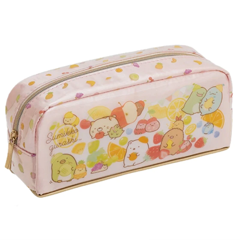 

Sumikko Gurashi Pencil Case Pencil Pouch Fruit Kawaii Cute School Pencil Cases for Girls Kids Pen Bag