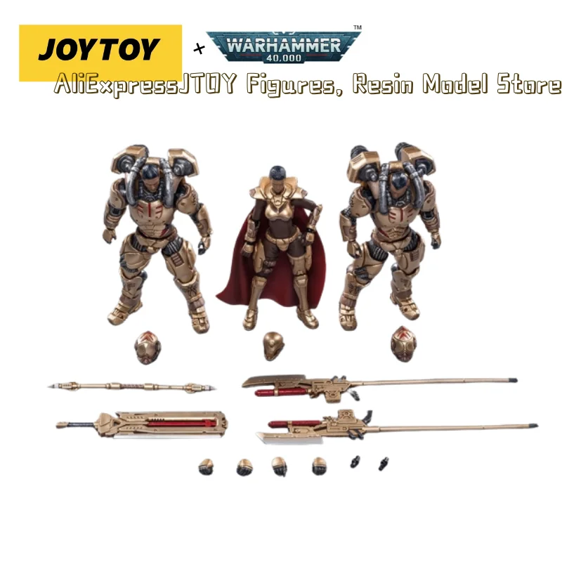 JOYTOY 1/18 3.75 นิ้ว [สต็อก] Action Figure (3 ชิ้น/เซ็ต) Saluk-Golden Legion Anime Collection ของเล่นสําหรับของขวัญ