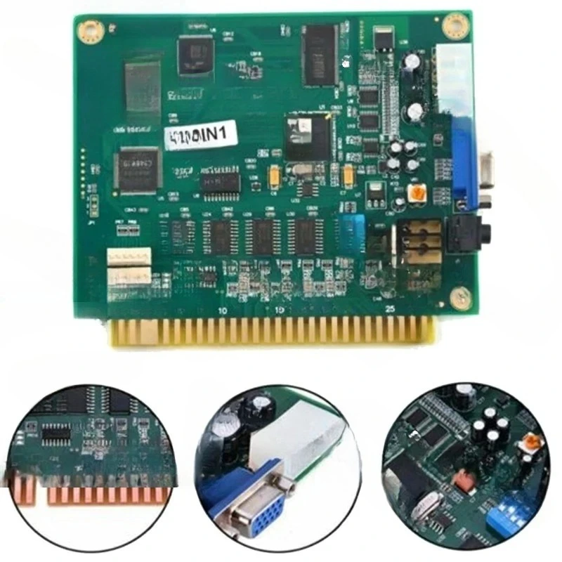 60 In 1 PCB Motherboard | For Cocktail Arcade Machine, Upright Arcade Machine (Donkey Kong, Pacman)