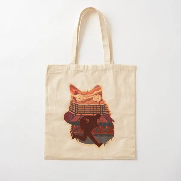 The Foxhole Court Cotton Canvas Bag Printed Ladies Casual Fashion Shoulder Bag Shopper Tote Travel Designer Foldable Handbag