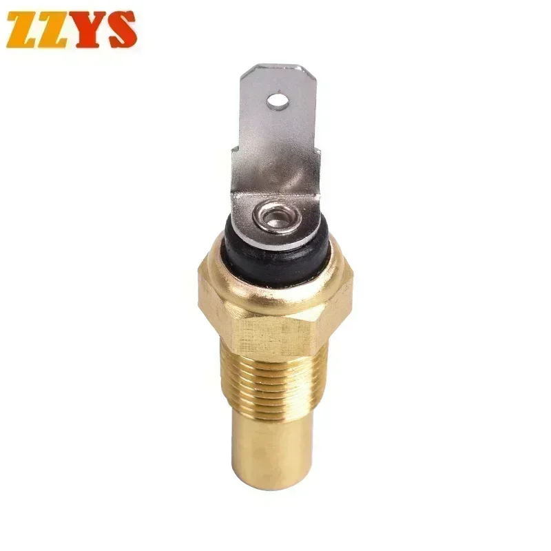 Motorcycle Water Tank Temperature Sensor Control Switch Assy Radiator Cooling Thermo For KAWASAKI KL650 KL650B Tengai KL 650 B2